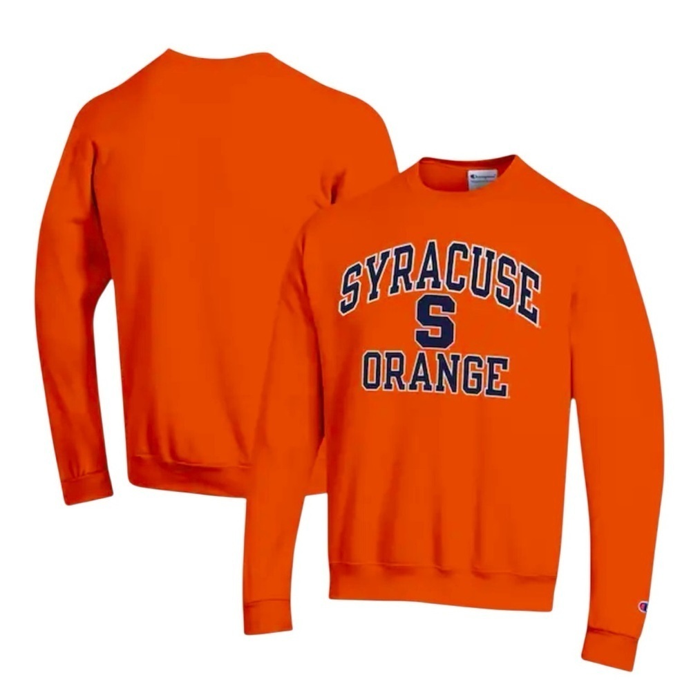 Champion SU Syracuse Orange Men's Pullover Sweatshirt Orange Size XL #1736